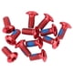 thumbnail image 1 of Destornillador 12 tornillos de freno de disco M5 x 8 mm T25 para portabotellas de bicicleta (rojo) Hugtrwg  Accesorios para bicicletas, 1 of 5
