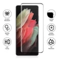 thumbnail image 3 of Cnarery Tempered Glass Phone Screen Film Protector for Samsung Galaxy S21 Ultra, 2 Pack, 3 of 6