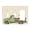 3-Gang 2-Toggle 1-Decor, variant on Hand Drawing Truck Daisies Switch Cover Decorative Wall Plate 3-Gang Standard Size