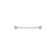 thumbnail image 1 of 16G Industrial Barbell Surgical Steel Anodized Body Piercing Jewelry 38mm Long, 1 of 9