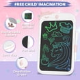 thumbnail image 3 of LCD Writing Tablet Doodle Board, Colorful Drawing Pad for Kids, Mess Free Coloring for Toddlers, Educational Birthday Toys Gifts for 3-9 Year Old Girls Boys, 3 of 7