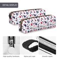 thumbnail image 4 of Fotbe Sailing Marine Travel Estuche para Lápices de Cuero con Estampado, Estuche con Cremallera Resistente, Organizador Compacto y Elegante para Papelería, 4 of 7
