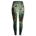 thumbnail image 4 of Halloween Gray High Waisted Leggings for Women Polyester,Spandex High Waisted, Buttery Soft, for Gym Yoga Workout Cycling, Fashion Clothing 2XL, 4 of 4