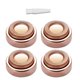 thumbnail image 1 of Facial Hair Remover Replacement Heads, for Flawless Touch, for Women Lip, Chin, Cheeks Cleaning As Seen on TV 18K Gold-Plated Rose Gold 4 Count Ormromra CZMR-ST195, 1 of 1