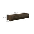 thumbnail image 4 of Modway Vaughn 64" Wall Mount TV Stand in Walnut, 4 of 10