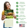 thumbnail image 4 of 2025 2026 Highland Cows - Wildlife Monthly Wall Calendar - 12 x 24 Open - Thick No-Bleed Paper - Giftable - Academic Teacher's Planner Calendar Organizing & Planning - Made in USA2025 2026, 4 of 10
