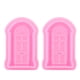 thumbnail image 2 of Molde de silicona para fondant, 2 piezas DIY puerta ventana DIY molde de silicona molde para fondant rendimiento inigualable, 2 of 8