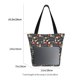 thumbnail image 3 of Fotbe Christmas Holiday Bowling Bolsa de Playa con Estampado, Bolsa de Hombro, Bolsa de Mano Espaciosa, Bolsa de Viaje Ligera, Bolsa de Compras Versátil, 3 of 6