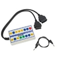 thumbnail image 1 of Caja de conexión OBD2, Detector de pines de alto rendimiento Universal para transmisión de señal de línea OBD de coche Jadeshay A, 1 of 8