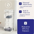 thumbnail image 4 of Homz Plastic 6 Clear Drawer Medium Home Storage Container Tower, 4 of 9