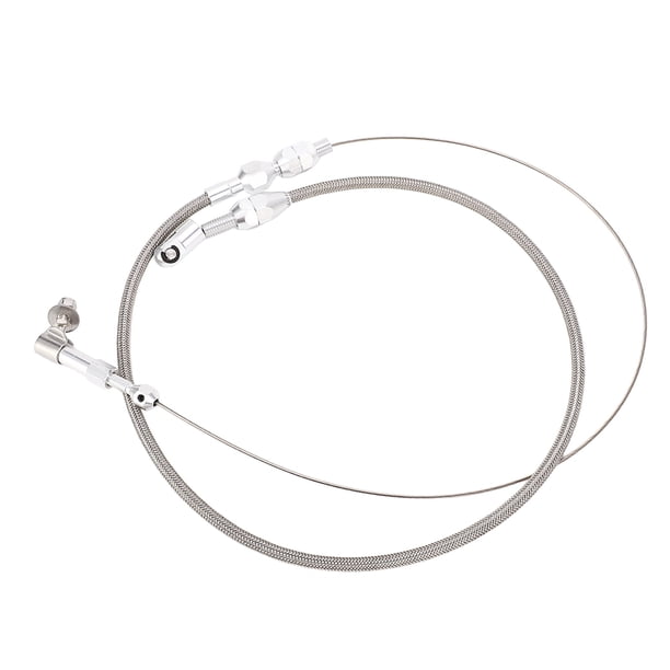 Cable del acelerador, cable del acelerador de 24 pulgadas, cable del acelerador universal de acero inoxidable, cable del acelerador de acero inoxidable, diseño aerodinámico