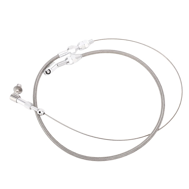 Cable del acelerador, cable del acelerador de 24 pulgadas, cable del acelerador universal de acero inoxidable, cable del acelerador de acero inoxidable, diseño aerodinámico