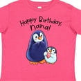 thumbnail image 4 of Inktastic Happy Birthday, Nana Cute Penguins Boys or Girls Toddler T-Shirt, 4 of 5