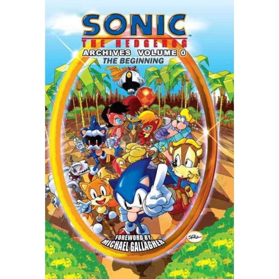 Pre-Owned Sonic the Hedgehog Archives, Vol. 0: The Beginning (Paperback) 1879794411 9781879794412