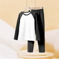 thumbnail image 2 of Pantalon de Sport à Taille Élastique pour Enfants - Pantalon de Survêtement Chaud avec Bas Resserré, 2 of 5
