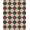 ARP7038-GREEN BROWN, variant on KUETH Large Indoor Area Rug 5×7, Machine Washable Rug, Area Rugs for Living Room,Red & Green Printed Decor Rug, Non-Slip Rug, Bedroom, Kitchen, Dinning Room