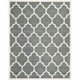thumbnail image 2 of SAFAVIEH Chatham Gavin Geometric Wool Area Rug, Dark Gray/Ivory, 11' x 15', 2 of 8