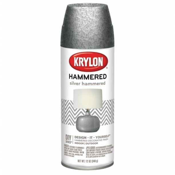 Hammered Finish Paint 12ozSilver