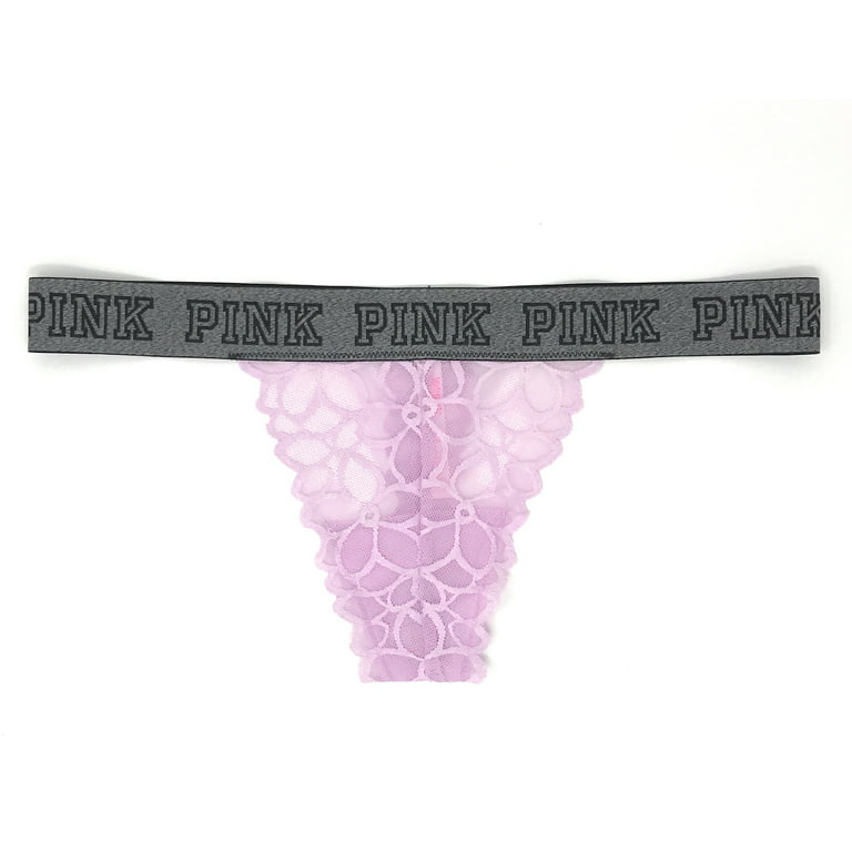 Victoria's Secret Victoria's Secret PINK Logo Velvet Thong Panty India