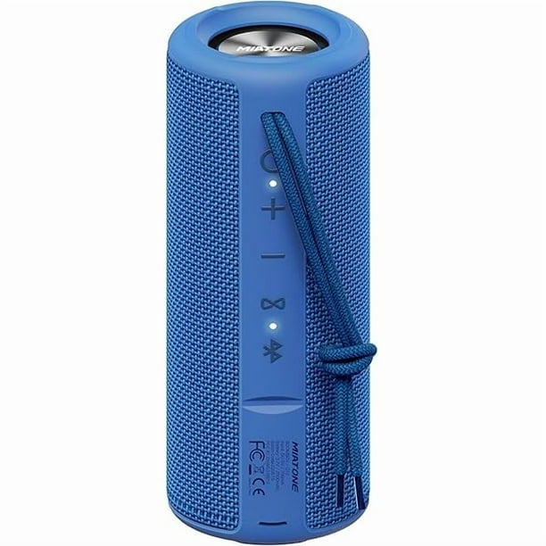 wonima11 Boombox Outdoor Portable Bluetooth Speakers Wireless Speaker Waterproof - Blue