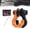 BlackOrange, variant on AMBULL D Ring Separate Shackle with Snatch Block, 3/4" Easy Open Shackles w/ Snatch Block Pulley, Heavy Duty Shackle for Towing Winch, Pulley for Off-Road Vehicle Recovery, Truck, ATV, UTV, BlackRed