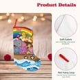 thumbnail image 4 of Lsque Rainbow Animals on Noah's Ark Pattern 18 Inch Christmas Stockings, Festive Holiday Stocking for Christmas Decorations Holiday Decor, 4 of 8