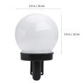 thumbnail image 2 of IFANLANDOR 2Pcs Lighting Black Plastic For Corridor Wall Lights Weatherproof Environmental-friendly, 2 of 7