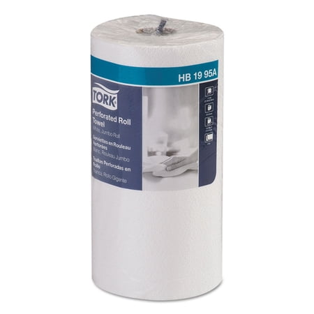 Tork Universal Perforated Kitchen Towel Roll, 2-Ply, 11 x 9, White, 210 Sheets/Roll,12RL/CT -TRKHB1995A
