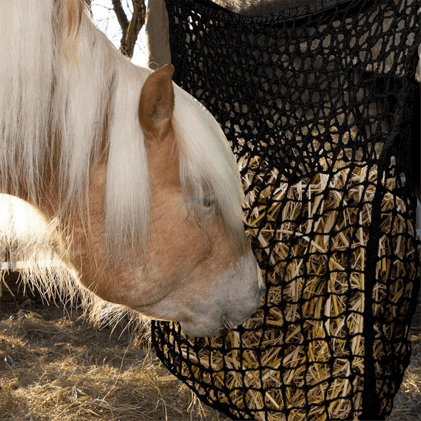 LAC Sac de Foin pour Alimentation de Cheval Alimentation Cheval Fourre-tout en Tissu Oxford