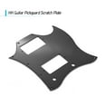 thumbnail image 1 of PVC HH Guitar Pickguard Scratch Plate for SG Electric Guitars 3 Ply Black, 1 of 7