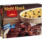 Night Hawk Salisbury Steak Broccoli Rice Au Gratin Meals, 29.4 oz
