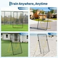 thumbnail image 6 of Volleyball Rebounder Net 7x4 ft,Adjustable Bounce Back Net with Stakes,Bounce Back Training Equipment for Practicing Volleying, Bumping, Spiking, Easy Set Up, 6 of 6