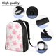 thumbnail image 5 of Disketp Cartoon Pig Mochila Unisex de Apertura Lateral Completa, Mochila para Laptop para Escuela, Trabajo y Viajes, 5 of 8