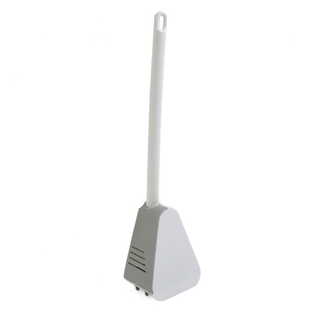 GLFILL Long Handled Bristles Toilet Brush, Toilet 360° Toilet Brush Holder Set