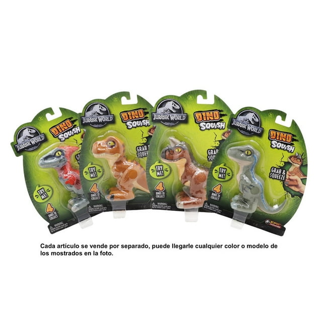 Figura de Dinosaurio Squishy Jurassic World Varios Modelos 1 Pieza