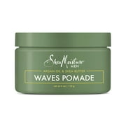 SheaMoisture Men Waves Hair Pomade with Argan Oil and Shea Butter, 4 oz