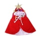 thumbnail image 1 of Capa de cachorro de Navidad, capa para mascota, gato, disfraz de cosplay navideño, suéter con capucha Rojo l, 1 of 9