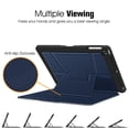 thumbnail image 4 of Fintie TPU Case for iPad 9.7 inch 6th / 5th 2017 Gen & iPad Air 2 / iPad Air - Shockproof Rugged Cover, Navy, 4 of 7