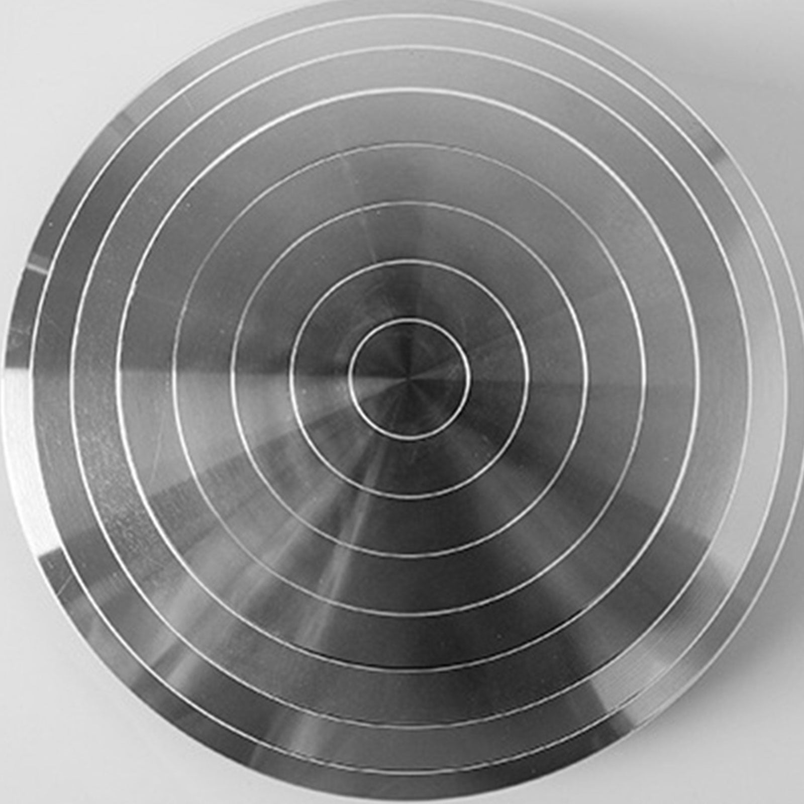 15/20/25/30cm Pottery Wheel Aluminum Turntable Clay Tool Double-Sided Pottery Turntable Sculpture Ceramics Cake Stand
