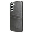 thumbnail image 3 of SaniMore for Samsung Galaxy S24 Plus Wallet Case Built-in Card Slot, Ultra-Thin Premium Oil Wax PU Leather & Rugged PC Anti-Scratch Shockproof Protective Cover for Samsung S24 Plus, Gray, 3 of 7