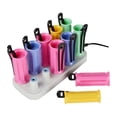 thumbnail image 2 of 10 rulos eléctricos calefactables , fáciles de para mujeres, herramienta de peinado con calor, kit para rizar cabello, 2 of 10