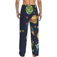 thumbnail image 3 of Balery Men'S Space Pants,Sleepwear Pants,Pajama Pants,Pj Bottoms Drawstring And Pockets-Xx-Large, 3 of 9