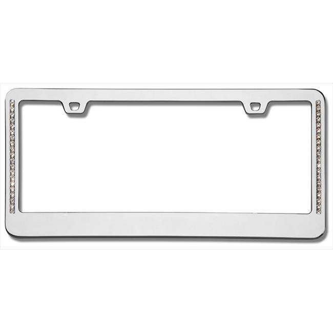 Cruiser Accessories 15530 Neo Diamondesque License Plate Frame Chrome