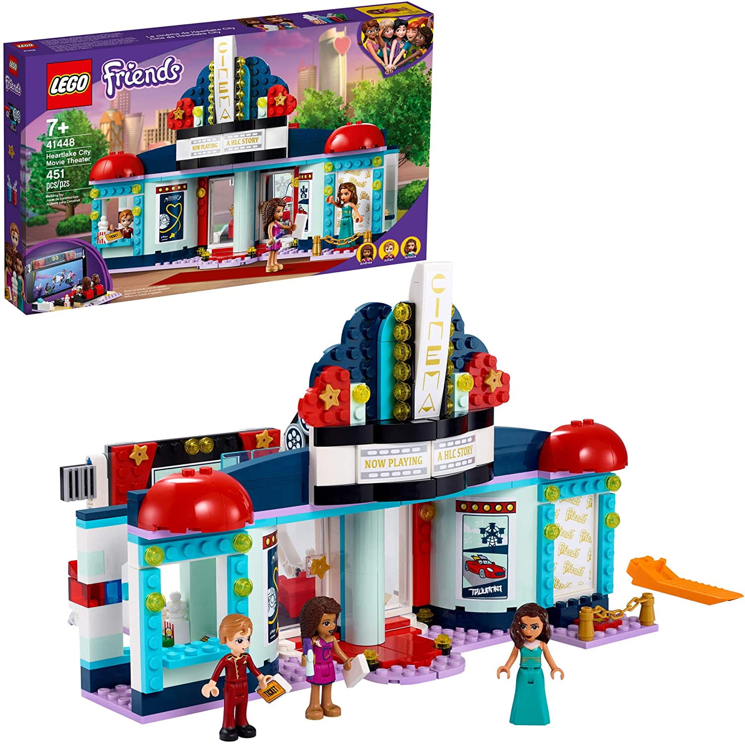 lego friends movie theater walmart