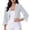 A-Grey1437, variant on XIAOCHA Lightweight Sheer Shrugs For Women Three Quarter Sleeve Flared Cuffs Open Front Cardigans Evening Party Blazers