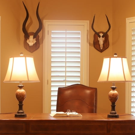 - Mae Resin Marble Table Lamp Two Pack Set