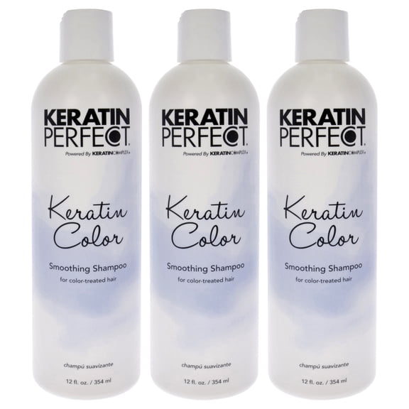 Keratin Perfect Keratin Color Shampoo - Pack of 3 , 12 oz Shampoo