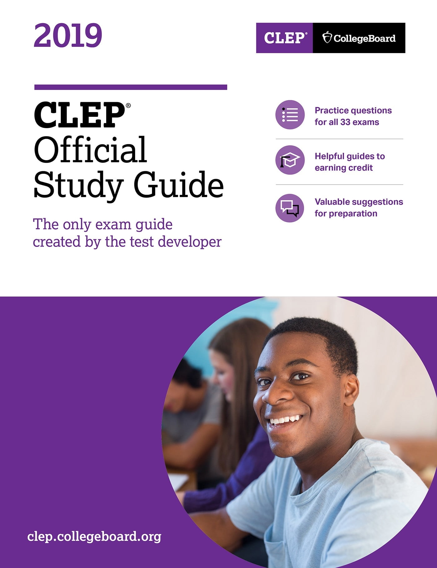 CLEP Official Study Guide 2019 (Paperback)