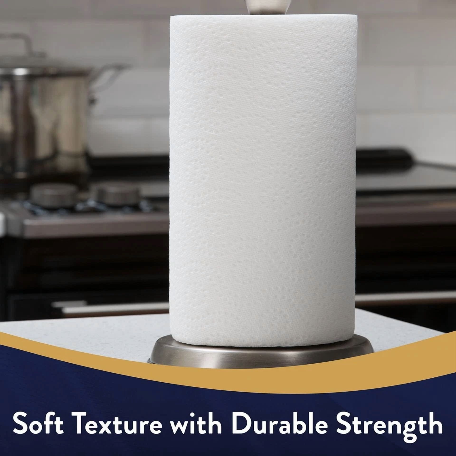 Ultra Strong Premium 2-Ply Paper Towels Soft Texture 6 Double Rolls For Home Us