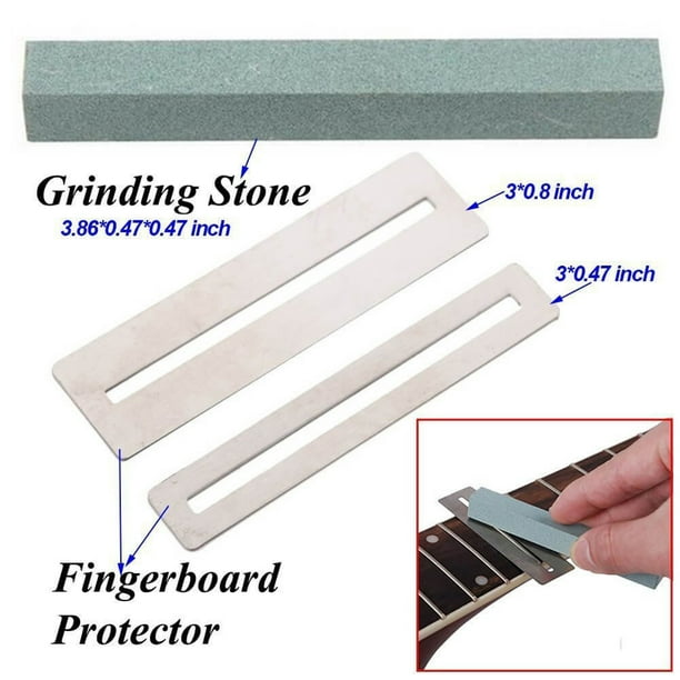 Stainless Steel Guitar Fret Polishing File Kit Fret Polishing